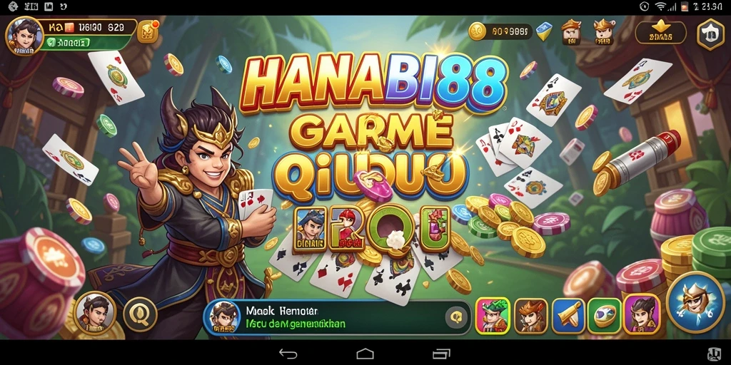 Gameplay seru QiuQiu di HANABI88 yang menegangkan.