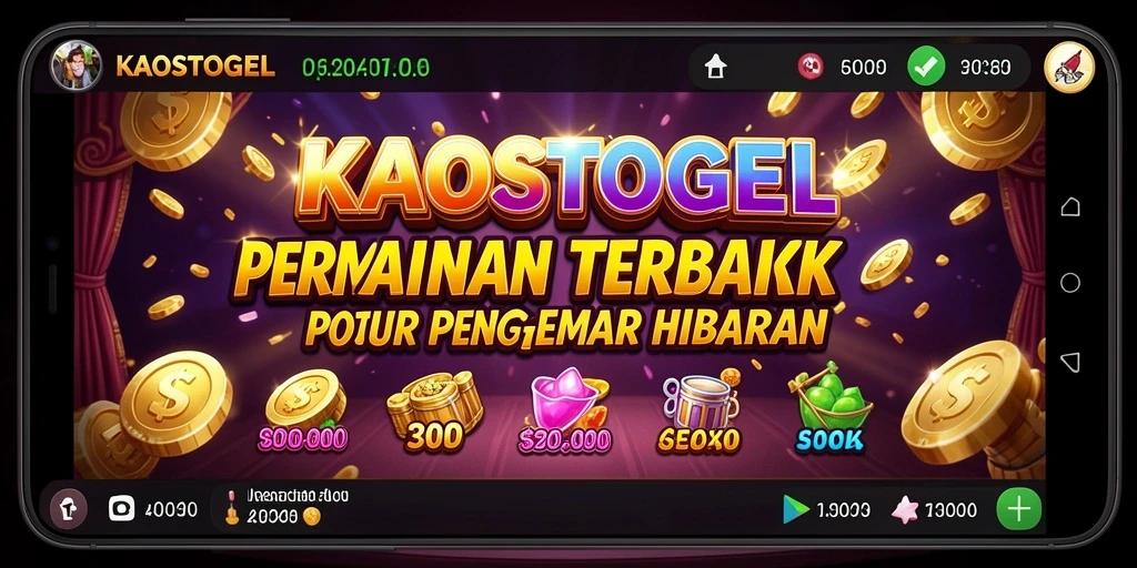 Screenshot gameplay KAOSTOGEL yang menunjukkan keseruan permainan Slot.