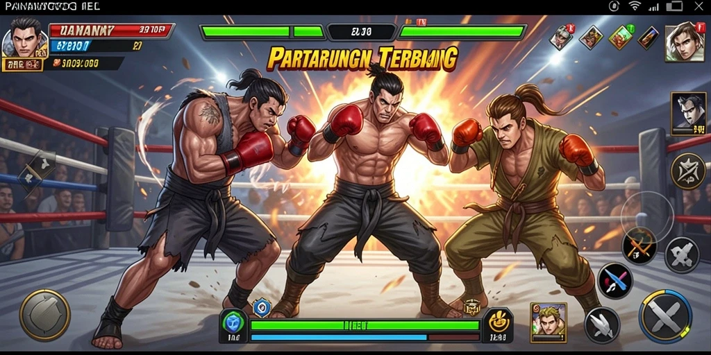 Tampilan mengesankan dari pertarungan seru di PAMANTOGEL.