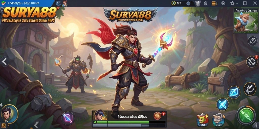 Tampilan menarik dari gameplay ARPG di SURYA88 dengan aksi yang mendebarkan.