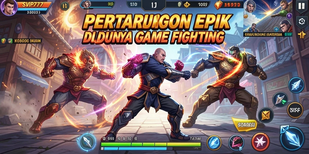 Tangkapan layar gameplay SVIP777 yang menampilkan aksi pertarungan seru.