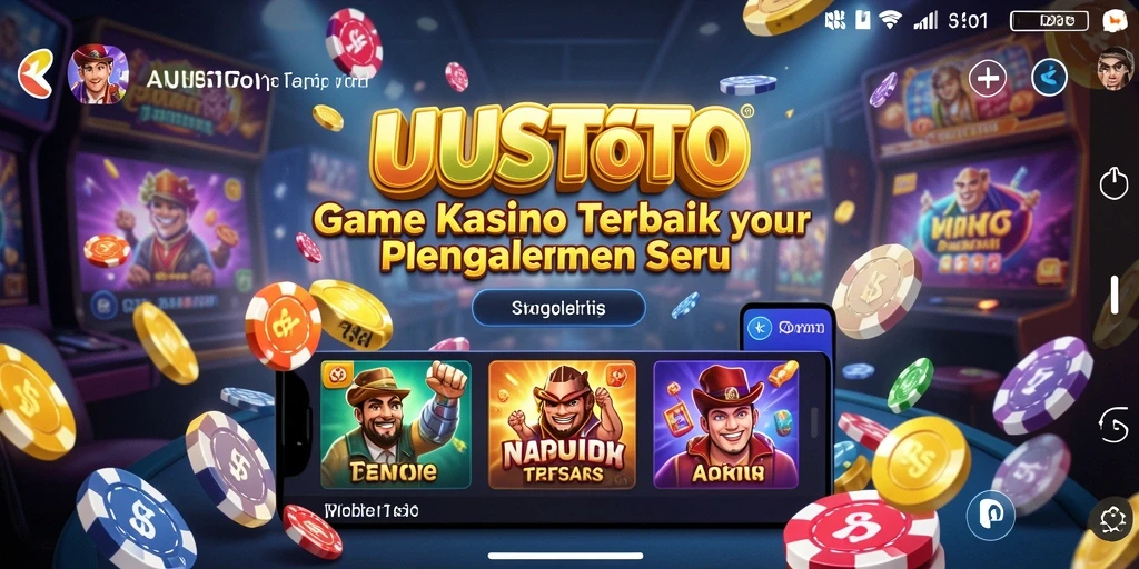 Screenshot UUSTOTO menampilkan gameplay kasino yang seru dan mendebarkan.